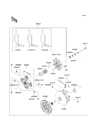 2011 PRAIRIE 360 4X4 (KVF360ABF)