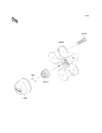 2009 BRUTE FORCE 650 4X4I (KVF650F9F)