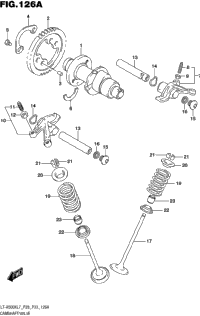 2017 LT-A500X AXI (RED, GREEN)