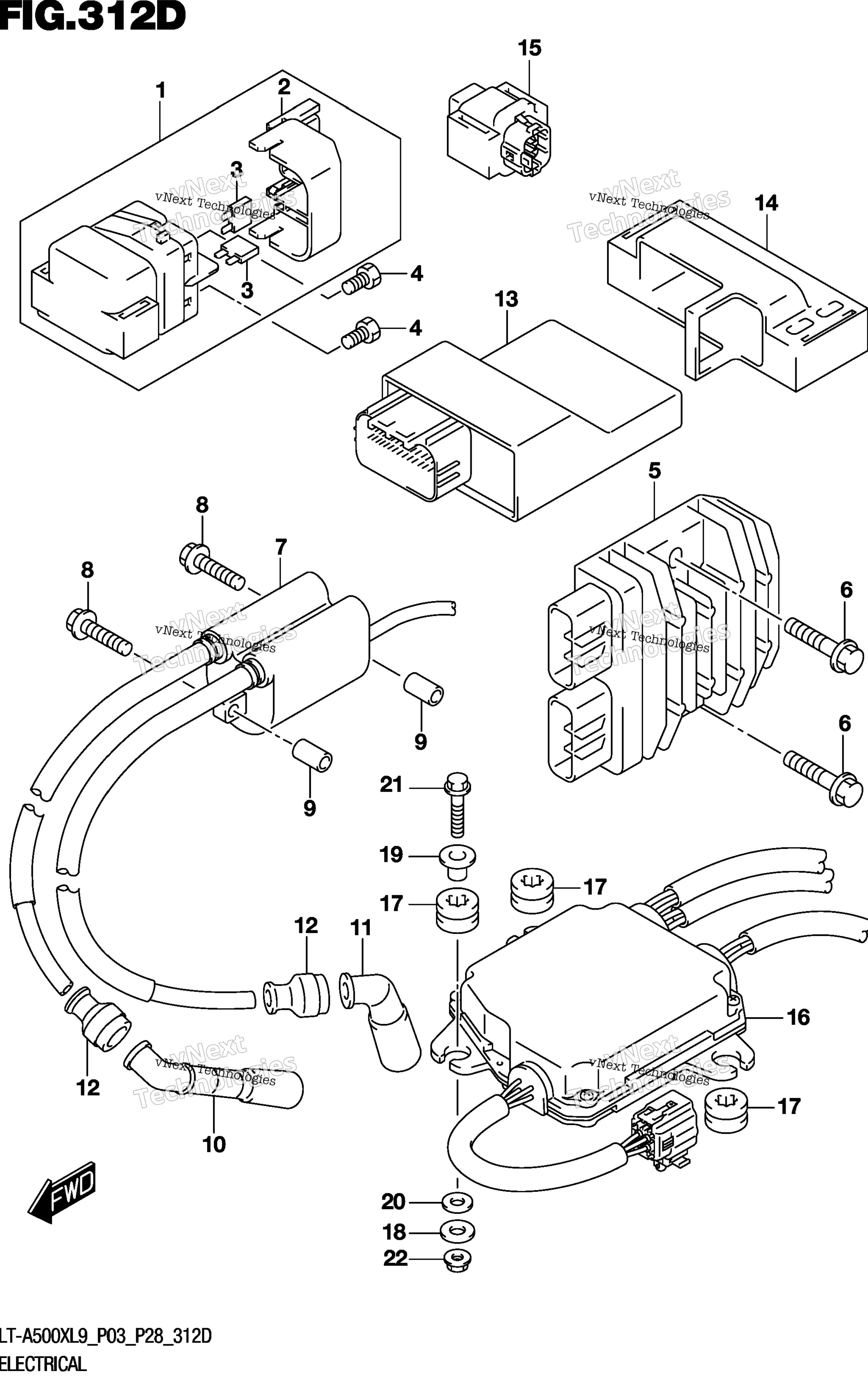 Электрооборудование (Lt-A500xpl9 P03)