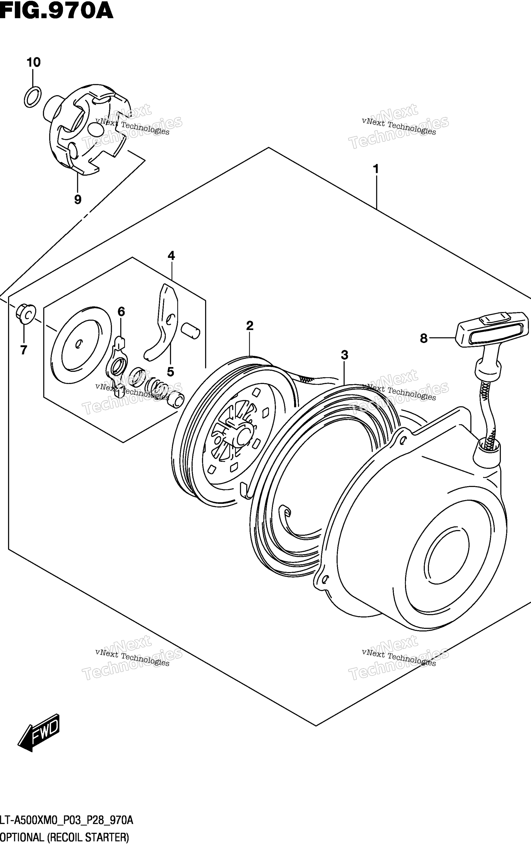 Опциональное оборудование (Recoil Starter)