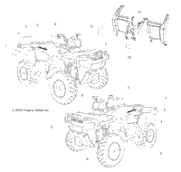 2009 SPORTSMAN 500 HO (A09MH50AS/AX/AZ)