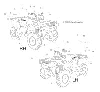 2007 SPORTSMAN 500 EFI (A07MH50AB/AL/AQ/AX/AY/AZ/MN50AF/AN/AT/AY)