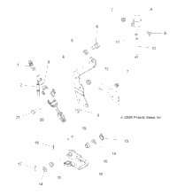 2009 SPORTSMAN 500 EFI TRACTOR (A09MN50ET)