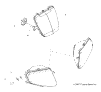 2009 SPORTSMAN 500 HO (A09MH50AS/AX/AZ)