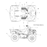 2014 SPORTSMAN 570 EFI EPS (A14MH5EAA/EAC/EAJ)
