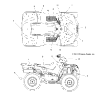 2014 SPORTSMAN 570 EFI HD (A14MH57TD)