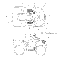 2015 SPORTSMAN 570 EFI EPS FOREST QUAD (A15SEB57CA/CJ/SEC57CJ/CA)