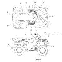 2015 SPORTSMAN 570 EFI (A15SEA57AA/AC/AD/LD)