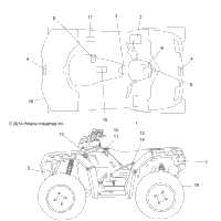 2015 SPORTSMAN 1000 MD (A15SXE95HK)