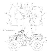 2015 SPORTSMAN 850 SP (A15SXE85AS/AM/A85AA/AC/AJ)