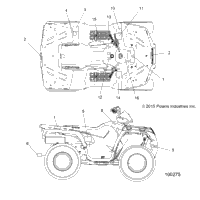 2016 SPORTSMAN 450 HO (A16SEA45A1/A5/SEE45A1)