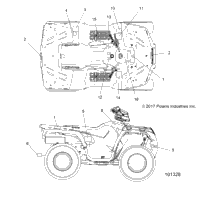 2019 SPORTSMAN 450 HO (A19SEA50B1/B7/SEE50B7/B3/SEG50B4)