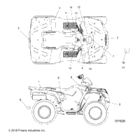 2019 SPORTSMAN 570 UTIL HD (A19SEF57D5)