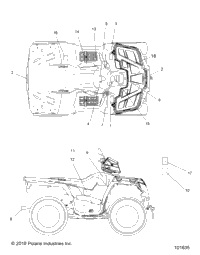 2019 SPORTSMAN 570 EPS TRACTOR (A19SEP57C1/SES57C1/2/5/K/SET57C1/2/SEF57C2)