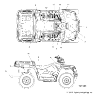 2019 SPORTSMAN 570 EFI UTE (A19SUE57D5)