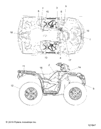 2019 SPORTSMAN 1000 XP 48 (A19SXD95B9/SXE95BN/SXZ95BP)