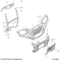 2020 SPORTSMAN 570 EPS EUN (A20SEA57F1/E57F1)