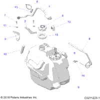 2020 SPORTSMAN 570 TOURING EPS TRACTOR SP (A20SJS57CH)