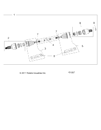 2018 SPORTSMAN TOURING TRACTOR 1000 (A18SYS95CU/EU)