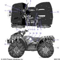 2021 SPORTSMAN XP 1000 HIGH LIFTER (A21SXM95AG/CAG)