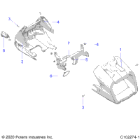2021 SPORTSMAN XP 1000 TOURING 48" (A21SYE95AD/CAD)
