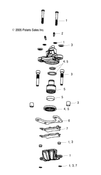 2021 SPORTSMAN 570 TOURING EPS TRACTOR (A21SDS57C4)