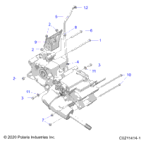 2021 SPORTSMAN 570 EPS (A21SEE57A1/A3/A5/A7/A9/B1/B3/B5/B7/B9)