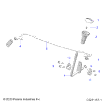 2022 SPORTSMAN 450 HO EPS (A22SEE50A1/A5)