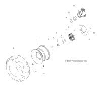 2019 SPORTSMAN 570 EPS ZUGN (A19SES57R1/7/SET57R1)
