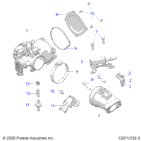 2022 SPORTSMAN 450 HO (A22SEA50A1/A5)