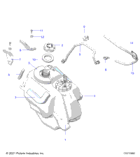 2022 SPORTSMAN 450 HO UTILITY (A22SEG50A1/A5)