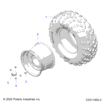 2021 SPORTSMAN 570 EPS EU/ZUG TRACTOR (A21SEE57F1/F57C1/F1/S57C1/C2/C5/C9/CK/F1/F2/FK)