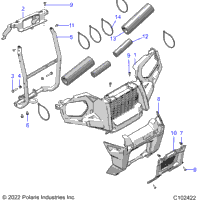 2022 SPORTSMAN TOURING 570 PREMIUM TRACTOR (A22SJS57CX/CL)