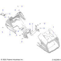2022 SPORTSMAN TOURING 570 PREMIUM TRACTOR (A22SJS57CX/CL)