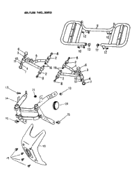 Arm, Foot Rest, Bumper