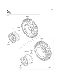 2011 TERYX 750 FI 4X4 LE (KRF750PBF)