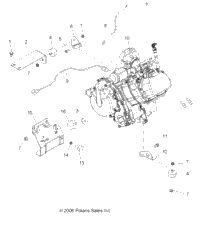 2007 RANGER 700 EFI 6X6 (R07RF68AD/AF)