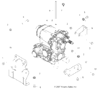 2009 RANGER 2X4 500 CARB (R09RB50AF)