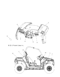 2014 RZR S 800 INTL EFI/ISRAEL (Z14VE76FX/FI)