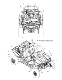2014 RZR 900 (Z14JT87AD/9EAO/9EAOL/9EAL)