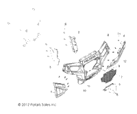 2013 RZR 4 XP JAGGED X (R13XT9EAL)