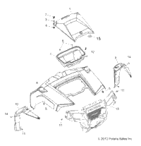2013 RZR S 800 EFI (R13VE76AD/AI/AW/7EAS/EAT)