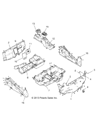 2015 RZR XP 1000 INTL (Z15VDE99FV)
