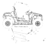 2012 RZR XP INTL (R12JT9EFX)