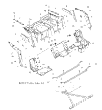 2013 RZR S 800 EFI (R13VE76AD/AI/AW/7EAS/EAT)