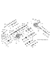 2015 RZR XP 1000 (Z15VDE99AT/AL/AV/AW/LP/EW/AO/AP/AZ/NV/NW/K99AA/AU)