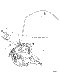 2016 RZR 900 50/55 INCH ALL OPTIONS (Z16VAA87/E87/X87)