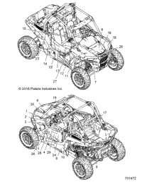 2017 RZR XP TURBO MD (Z17VDE92NG/NM/NK)