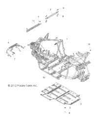 2013 RZR 570 EFI (R13VH57AD/6EAK)